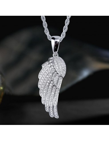 COLLIER PENDENTIF AILE D'ANGE la colonne vertébrale