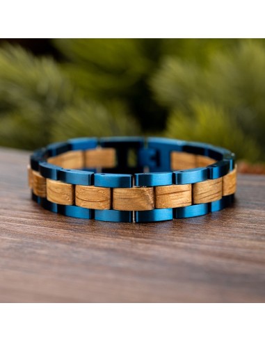 Bracelet Maillons en Bois - Birdy une grave pollution 