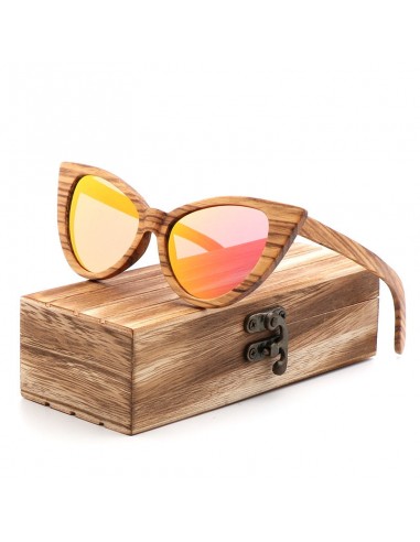 Lunettes de Soleil en Bois - Butterfly vente chaude votre 