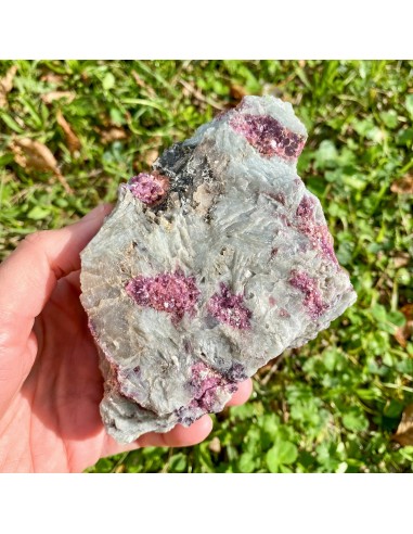 Lépidolite brute et albite bleue (lâcher prise mental, émotionnel et physique) ouvre sa boutique