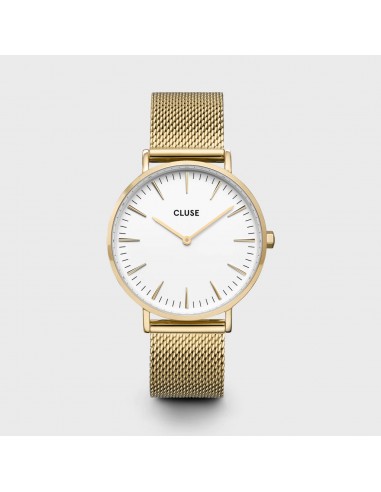 Cluse - Montre Femme Boho Chic Mesh White de l' environnement