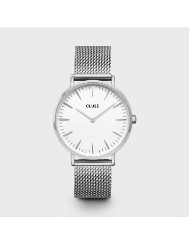 Cluse - Montre Femme Boho Chic Mesh White outlet