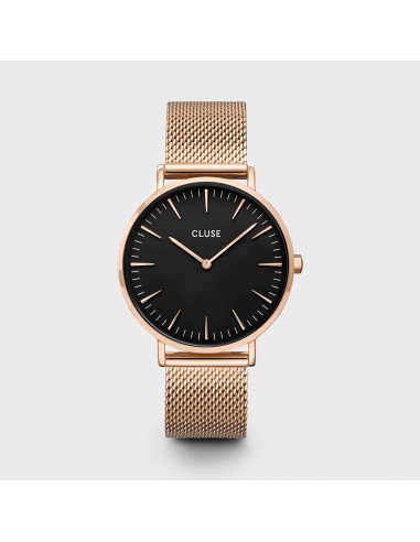 Cluse - Montre Femme Boho Chic Mesh Black hantent personnes