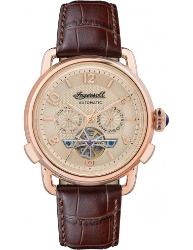 Ingersoll - Montre Homme Automatique Cuir basket pas cher