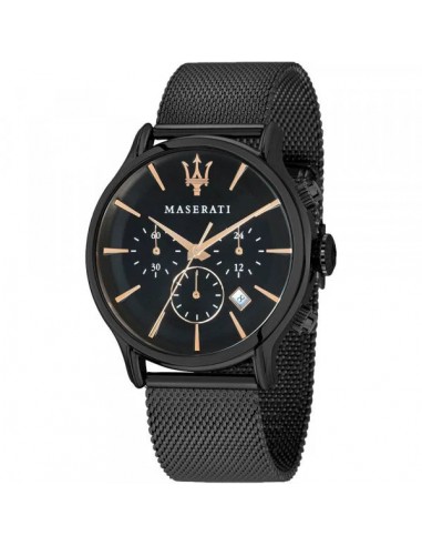 Maserati - Montre Homme Epoca Chronographe Acier Noir meilleur choix