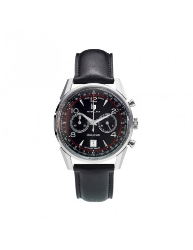 LIP - Montre Homme Himalaya Chronographe Noire le concept de la Pate a emporter 