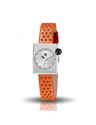 LIP - Montre Femme Mach 2000 Mini Square Orange Par le système avancé 