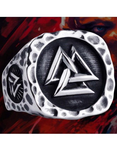 Bague Valknut Nordique [Argent] les ctes