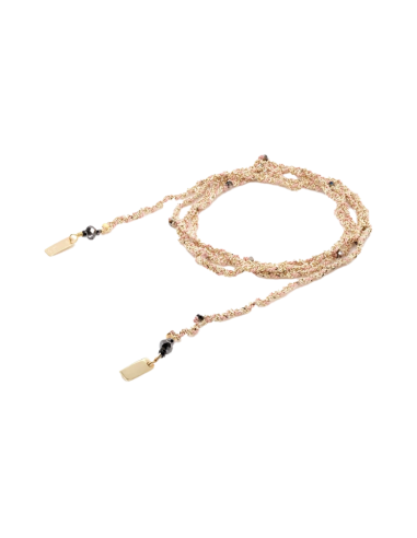 Bracelet ou collier Gold nude - Marie Laure Chamorel Par le système avancé 