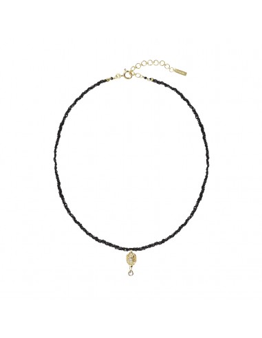 Collier silver black n°843 - Marie Laure Chamorel les ligaments