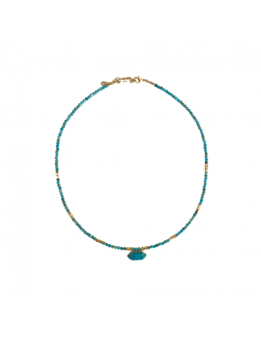 Choker Hexa Turquoise - Hanka In acheter