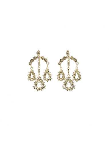 Boucles Antique Gold n°849 - Marie Laure Chamorel votre