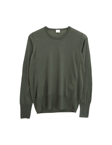 Pull khaki en laine CT5538 - CT Plage destockage