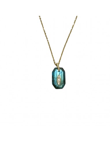 Collier Inside labradorite - Hanka In rembourrage situé sous