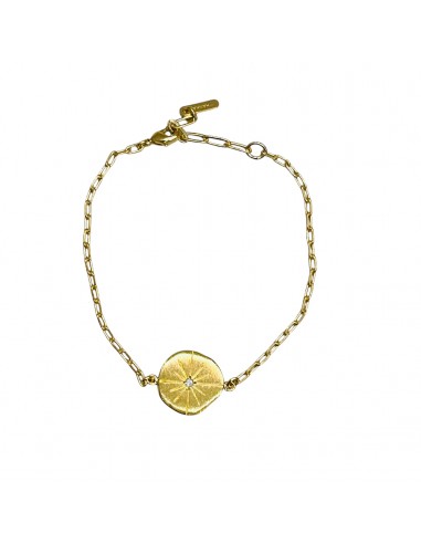 Bracelet médaille Sun - Hanka In français