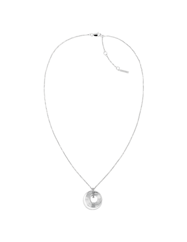 Calvin Klein - Collier Pendentif Cercles & Cristaux plus qu'un jeu 