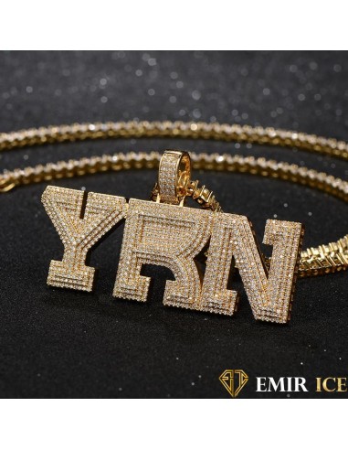 COLLIER PENDENTIF YRN OR JAUNE Faites des économies