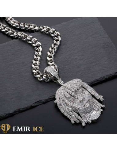 PENDENTIF LIL PUMP OR BLANC Découvrez la collection