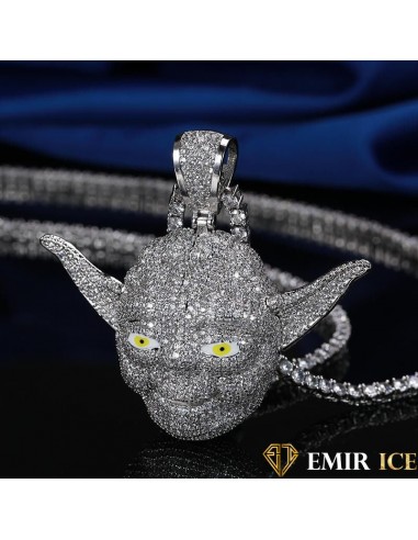 PENDENTIF MAÎTRE YODA - COLLIER DE QUAVO DES MIGOS hantent personnes