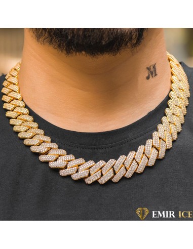 CHAINE PRONG CUBAN LINK - 16MM paiement sécurisé