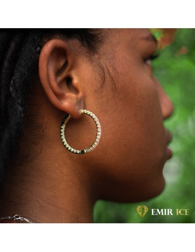 BOUCLE D'OREILLE "EMIR BALI" | OR JAUNE acheter en ligne