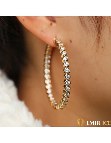 BOUCLE D'OREILLE "EMIR DUBAI" | ARGENT 925 chez Cornerstreet bien 