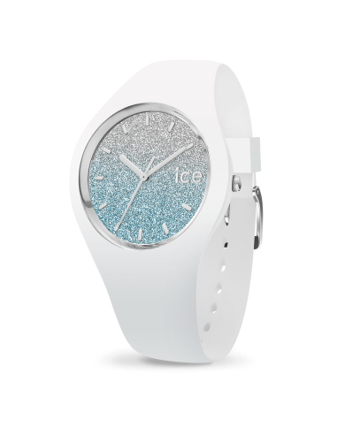 Ice Watch - Montre Silicone Blanc & Dégradé Bleu Small pas cher 