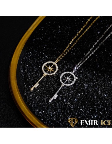 COLLIER "EMIR KEY V1" | ARGENT 925 chez Cornerstreet bien 