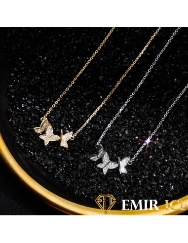 COLLIER "EMIR BUTTERFLY" | ARGENT 925 paiement sécurisé