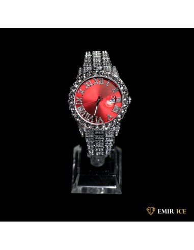 MONTRE EMIR RED WATCH OR BLANC basket pas cher